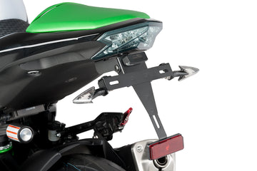 KAWASAKI Z800 2013-2017 - Nummerpladeholder | Sort | PUIG 6548N