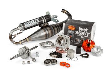Aprilia SR Netscaper 50 2T LC - tuning kit R/T 70cc cylinder udstødning
