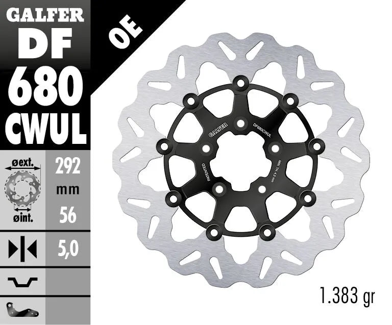Harley-Davidson XG 500 Street [2018-2020, 2017, 2019-2020] - Cubiq Bremsscheibe – Bild 2