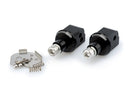 HONDA NX 500 [2025] – Adapter passagerfodstøtte gummipude – sort-1