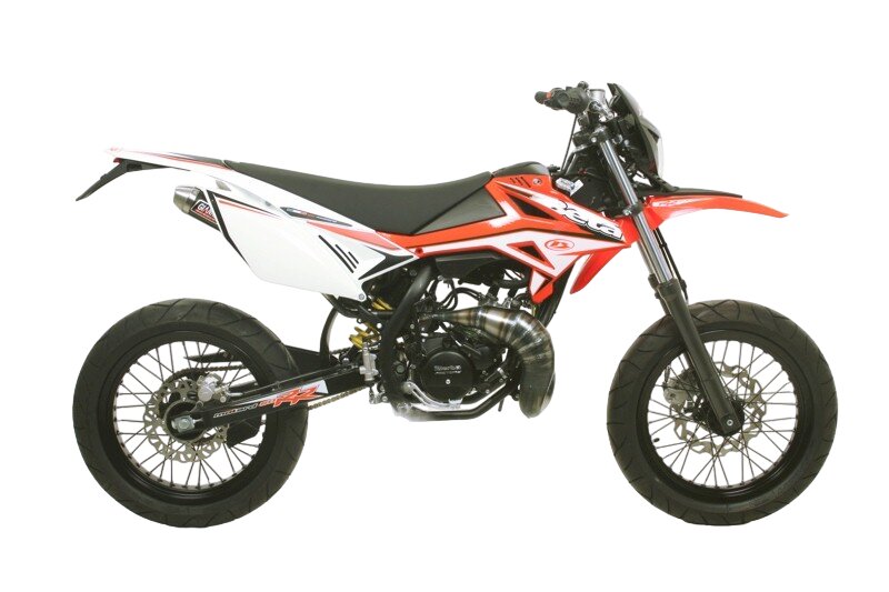Beta RR Enduro 50 2T - Auspuff mit Alu ESD Enduro