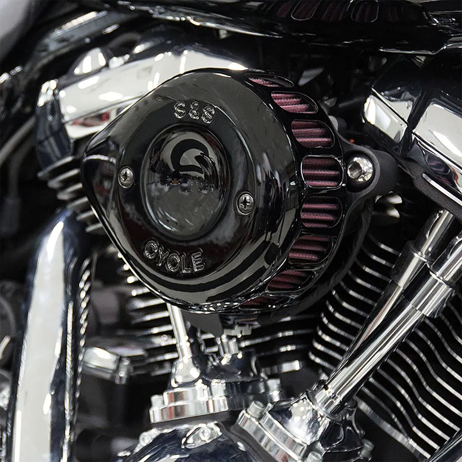 Harley-Davidson FXLRST 1923 Softail Low Rider ST 117 H.O. [2025] - Mini Teardrop Stealth Luftfilter-Kit – Bild 6