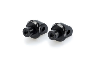 TRIUMPH SPEED TWIN 900 [2025] – Adapter passager fodstøtte gummipude – sort - 0