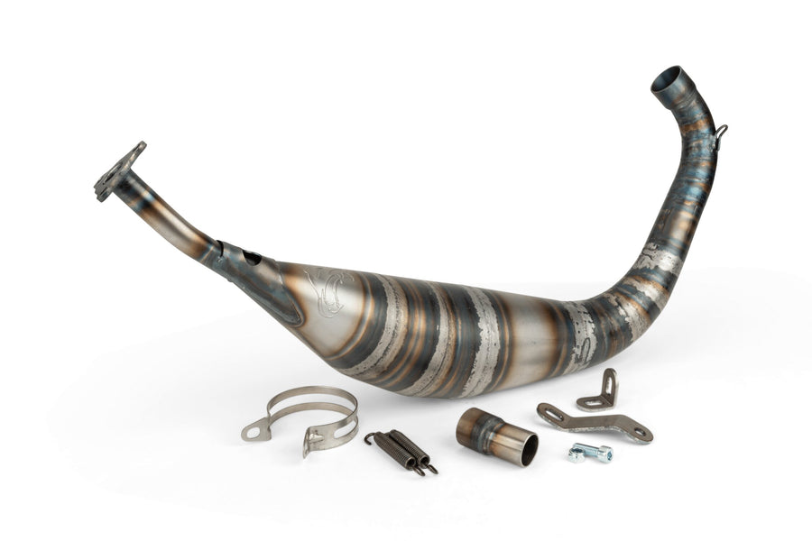 Beta RR Track 50 2T - Auspuff Racing Carbon 70/80cc