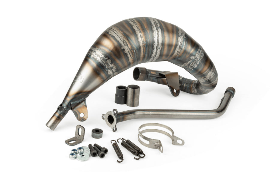 Beta RR Enduro 50 2T - Auspuff Cross Carbon 80/90cc