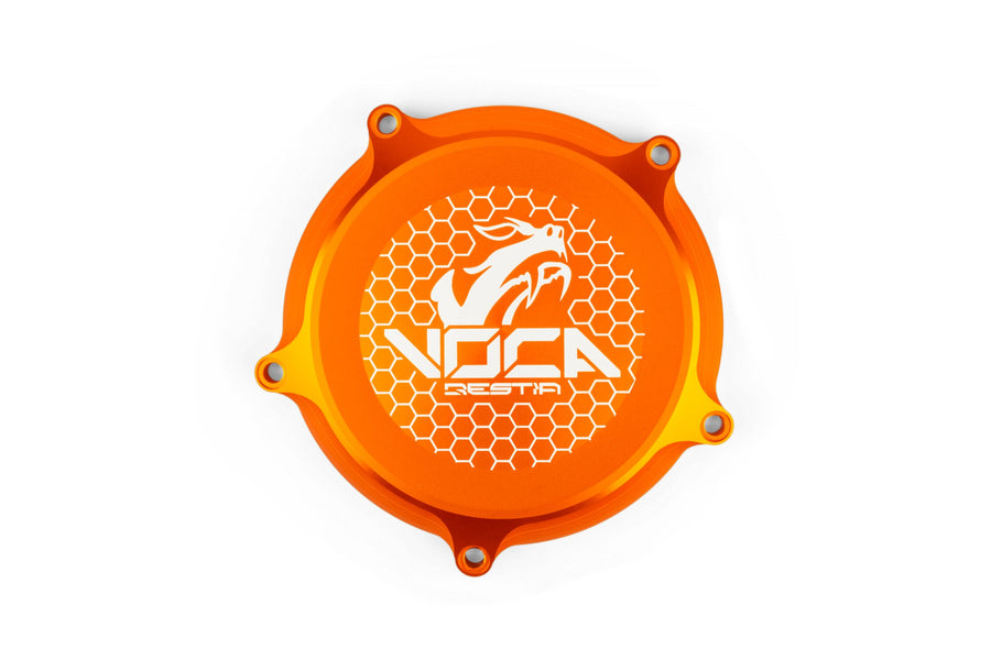 Beta RR Track 50 2T - Kupplungsdeckel Schwarz Orange