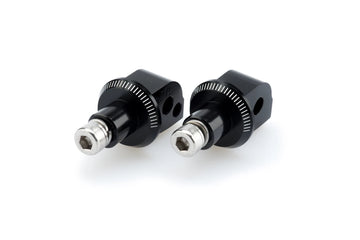 APRILIA RSV4 FACTORY [2024] – Adapter passager fodstøtte gummipude – sort - 0