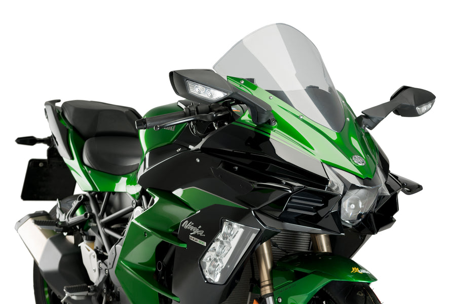 KAWASAKI NINJA H2 SX [2019] – Sport Sidespoiler – Sort