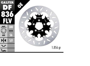 Harley-Davidson XL 883 L Sportster SuperLow [2020] - Flydende bremseskive rund – billede 2