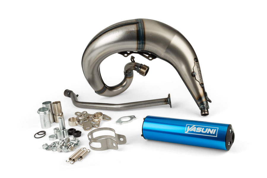 Aprilia RX Enduro 50 2T D50B0 [2007–] - Auspuff Cross ML Blau