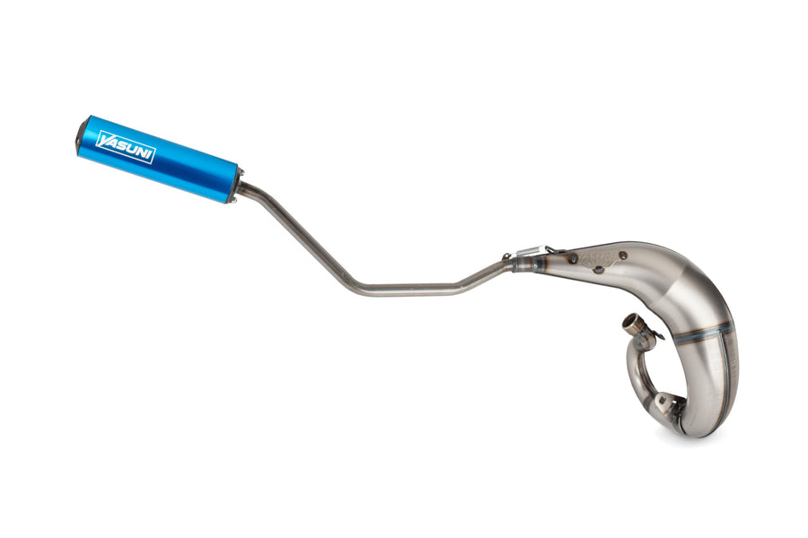 Beta RR Track 50 2T - Auspuff Cross ML Blau