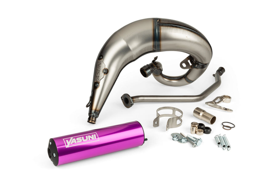 Rieju MRT Pro SM 50 2T - Auspuff Cross ML Lila