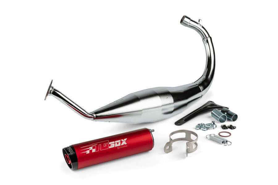 Beta RR Enduro 50 2T - Udstødning XS 2 krom