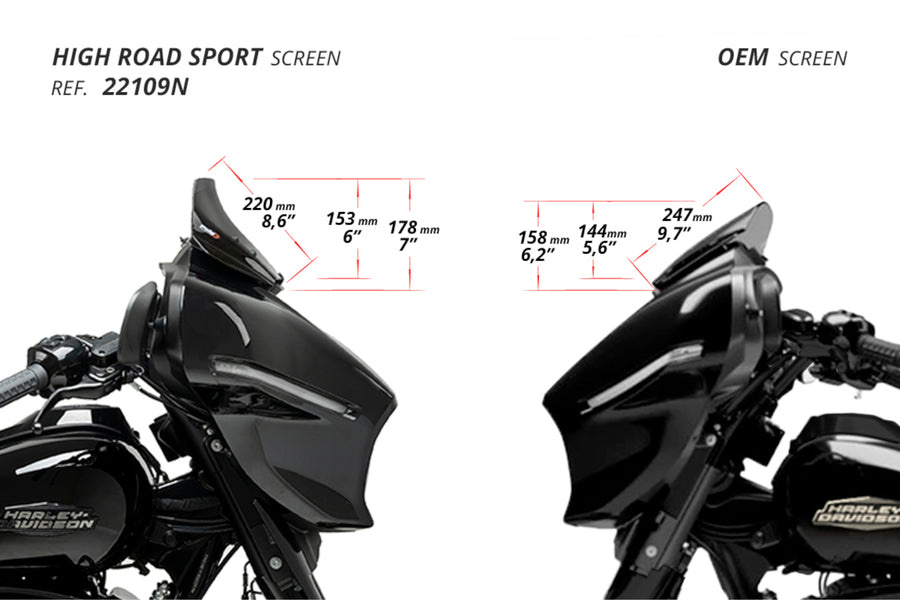 HARLEY DAVIDSON STREET GLIDE FLHX [2025] – High-Road Sport – Sort