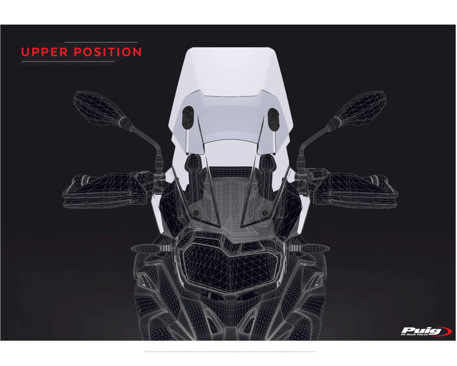 BMW F 750 GS [2024] – Justerbar forrude – Tonet