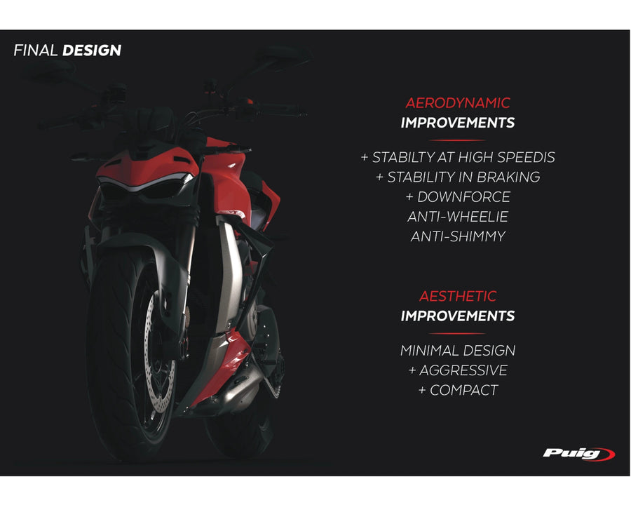 DUCATI STREETFIGHTER V2 [2024] – Nøgen forrude side