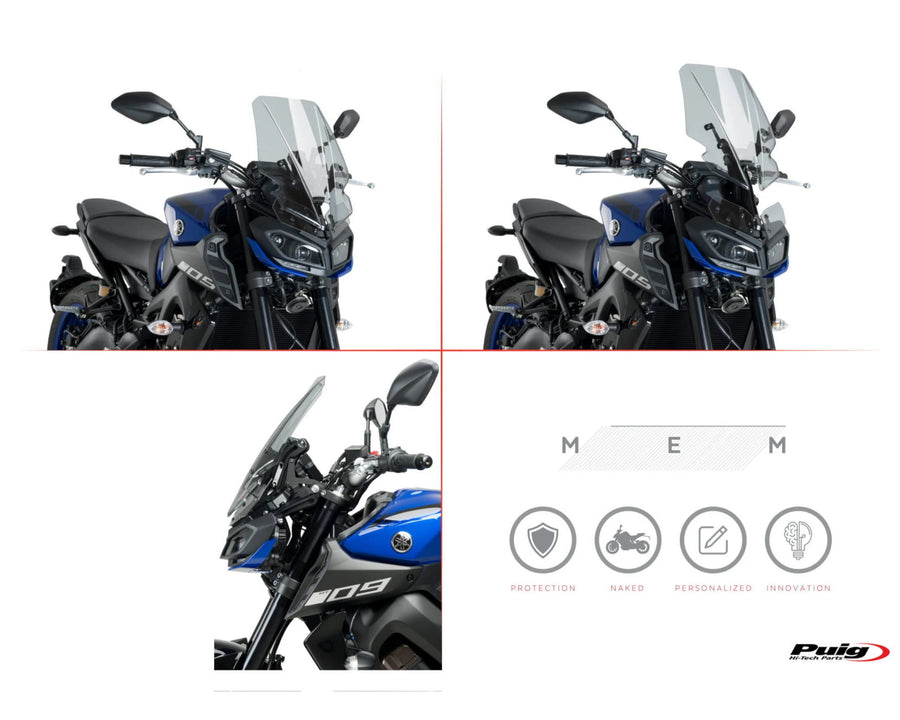 YAMAHA MT-09 SP [2020] – M.E.M. – Sort