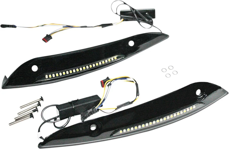 harley-davidson road glide st [CUSTOM DYNAMICS] - Genesis® 4 Dynamic LED Road Glide® forrudebånd