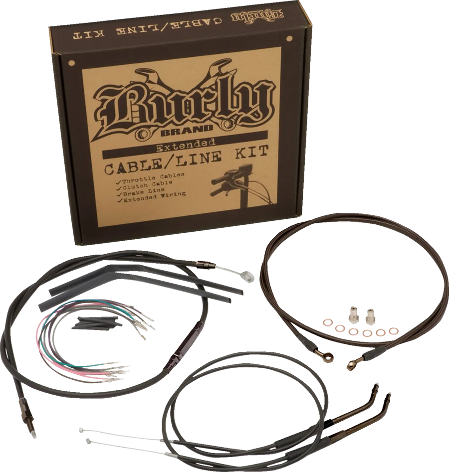 Harley Davidson Sportster 883 Iron XL [BURLY BRAND] – Jail Bar kabelsæt