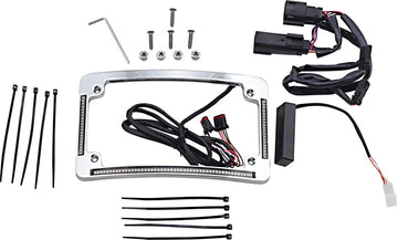 harley davidson flhr [CUSTOM DYNAMICS] – LED-radius nummerpladeramme