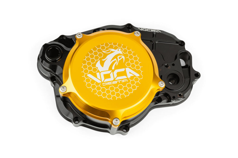 Beta RR Track 50 2T - Kupplungsdeckel Schwarz Gold