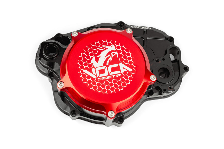 Beta RR SM 50 2T - Kupplungsdeckel Schwarz Rot