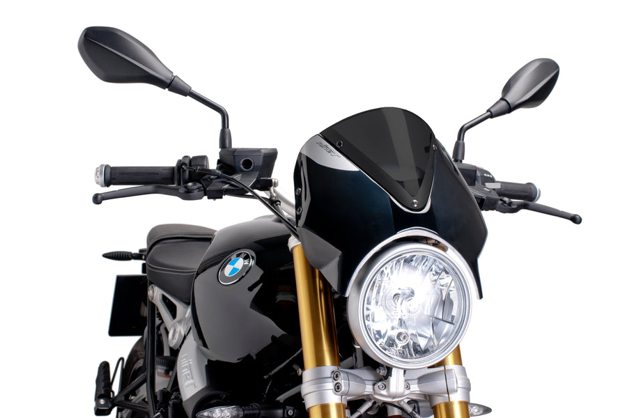 BMW R NINET URBAN S [2024] – RetroVision forrudevisir – gennemsigtig