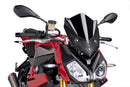 TRIUMPH BONNEVILLE T 120 BLACK [2025] - New Generation Sport Windschild | Schwarz | PUIG 7040N