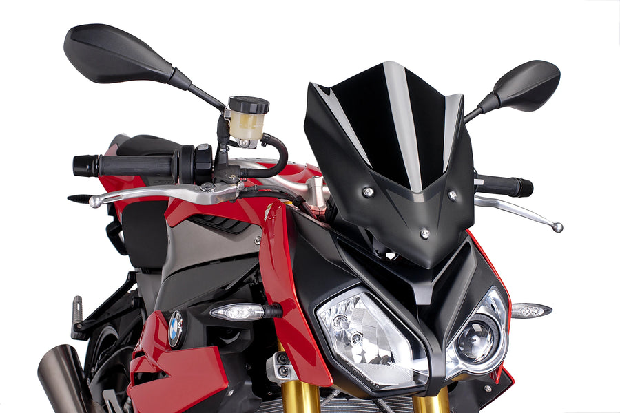 TRIUMPH BONNEVILLE T 120 BLACK [2025] - New Generation Sport Windschild | Schwarz | PUIG 7040N