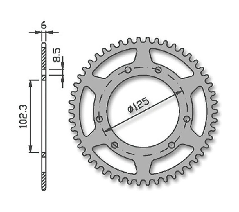 GAS GAS EC 350 F [2024-2025] - Udstødningssystem
