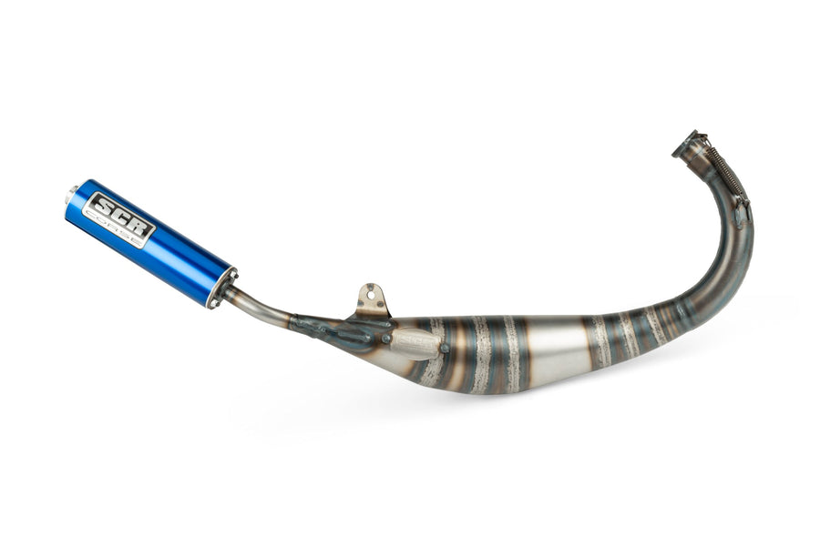 Beta RR SM 50 2T - Auspuff Racing Line 70 80 Blau