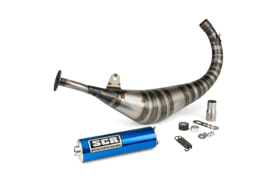Beta RR SM 50 2T - Auspuff Racing Line 80 90 Blau