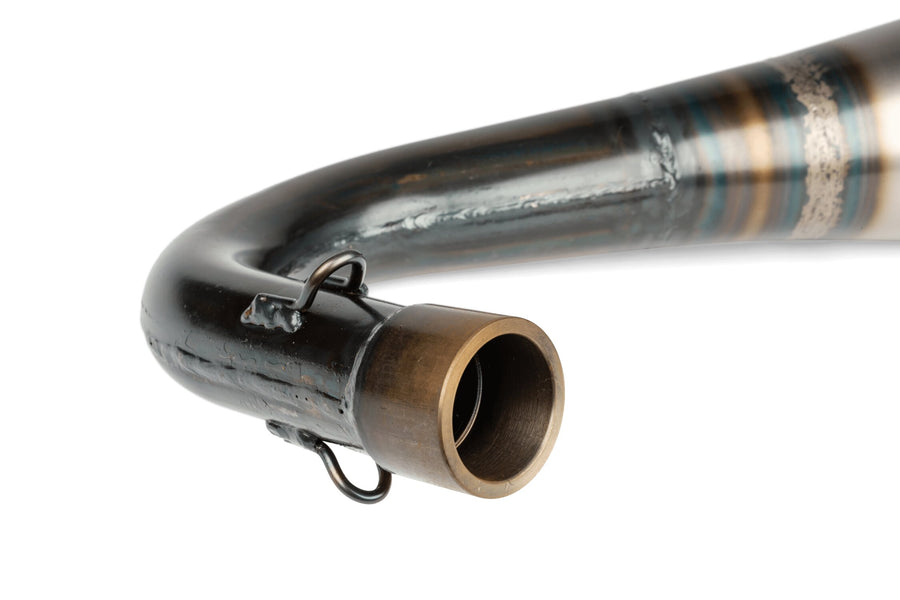 Beta RR SM 50 2T - Auspuff Handmade 50-70 blau