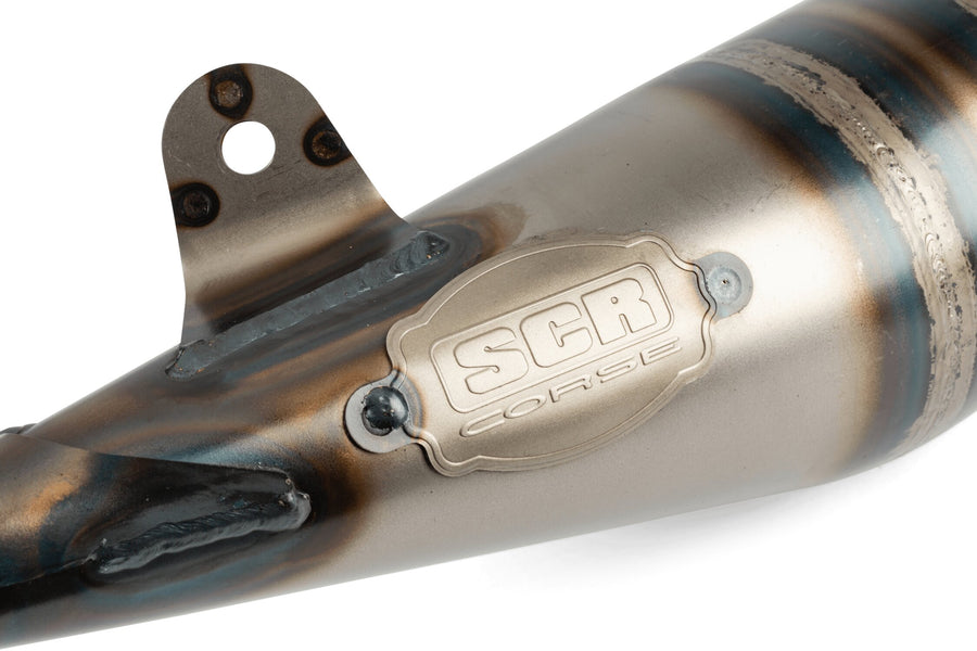 Beta RR SM 50 2T - Auspuff Handmade 50-70 lila