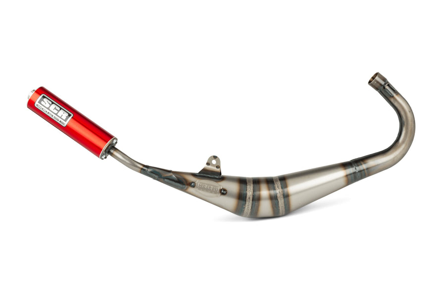 Aprilia SX 50 2T - Auspuff Handmade 50-70 rot
