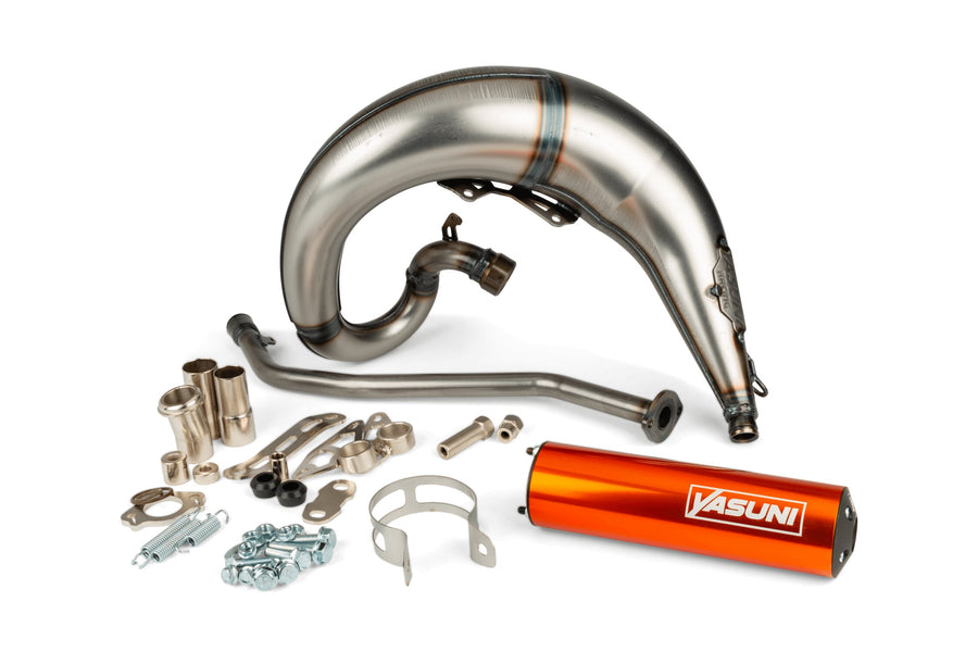 Rieju MRX Enduro Pro 50 2T AM6 - Auspuff Cross ML Orange