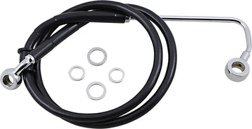 harley davidson fxsb [DRAG SPECIALTIES] - Forlænget bremseslange i rustfrit stål - 0