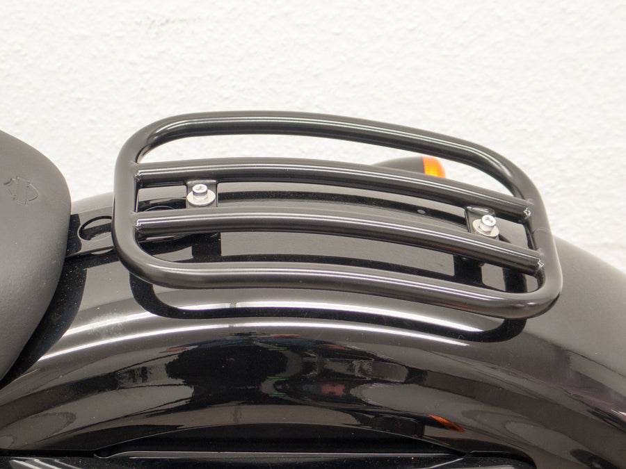 Harley Davidson Sportser fyrre-otte [2010-2020] -Passenger Rack Ø 16, buet, sort