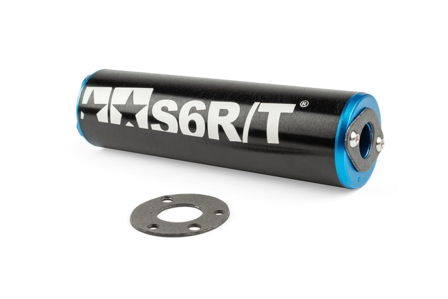 Fantic XM 50 2T - Auspuff R/T 70 - 80 Schwarz / Blau