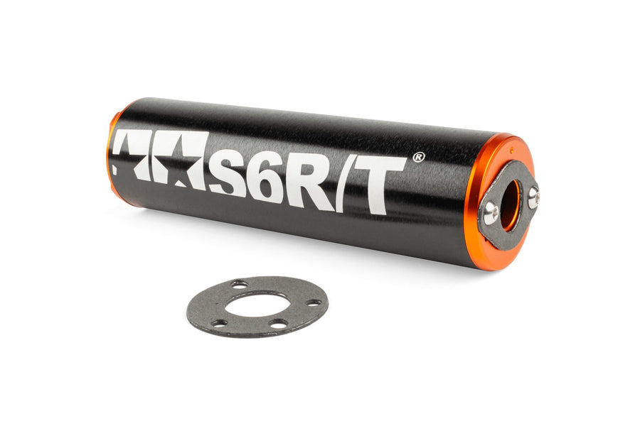 Beta RR SM 50 2T - Auspuff R/T 70 - 80 Schwarz / Orange