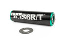 Beta RR SM 50 2T - Auspuff R/T 80–90 Schwarz / Türkis