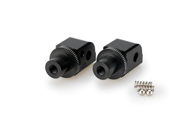 KTM 1290 SUPERDUKE GT [2025] – Adapter passager fodstøtte gummipude – sort