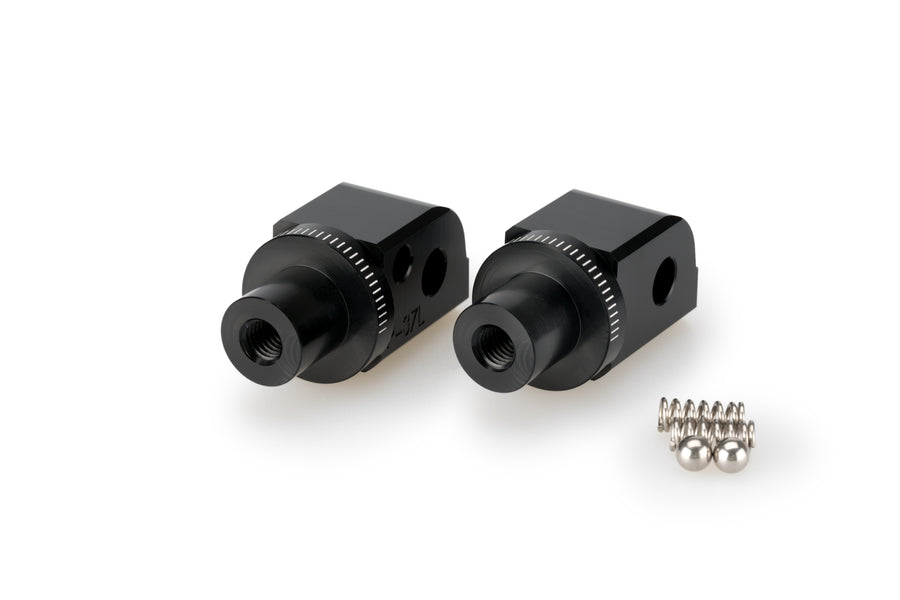 KTM 1290 SUPERDUKE GT [2025] – Adapter passager fodstøtte gummipude – sort
