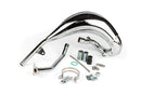 Beta RR SM 50 2T - Auspuff Cross verchromt 50/70cc