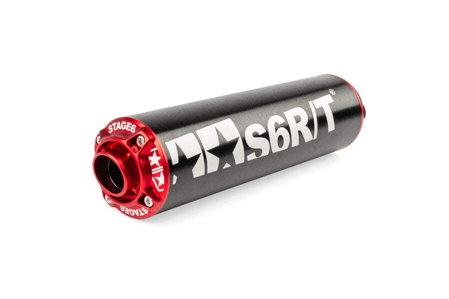 Derbi Senda DRD X-Treme SM '10 - '17 50 2T D50B0 - Auspuff 80-90 Schwarz / Rot