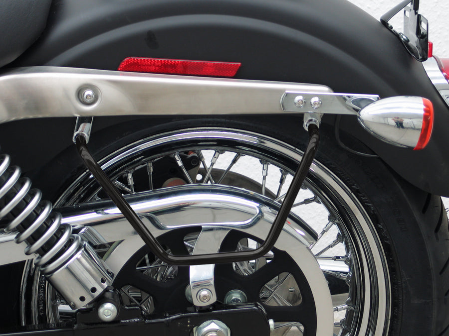 Harley Davidson Dyna Models 2006-2017 Med undtagelse af Dyna Street Bob (FXDB) 2009-2017 [2006-2017] -pakningsposer, Black