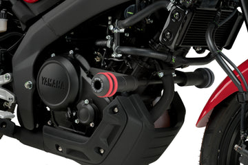 YAMAHA XSR 125 [2025] – Frame Crash Pads Vintage 2.0 – Sort