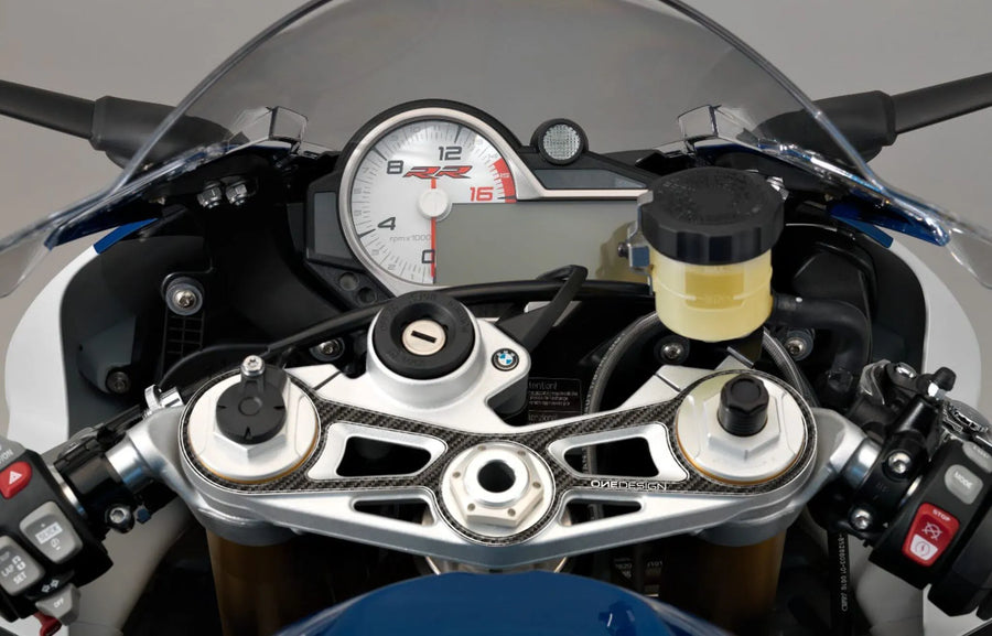 BMW S 1000 RR [ONEDESIGN] – tredobbelt klemmebeskyttelsespude detaljeret visning
