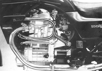 Honda CX 500/650 (også E + C) + GL 500/650 med kølerdæksel i aluminium - beskyttelsesstang