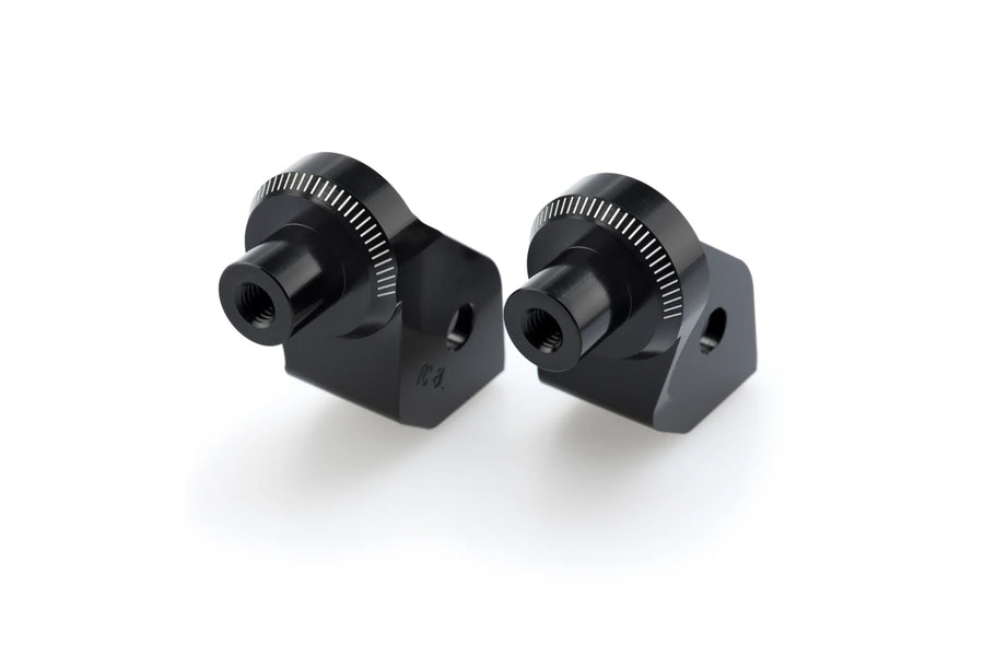 BMW G 650 GS SERTAO [2016] – Adapter fodstøtte gummipude “Rider” – Sort